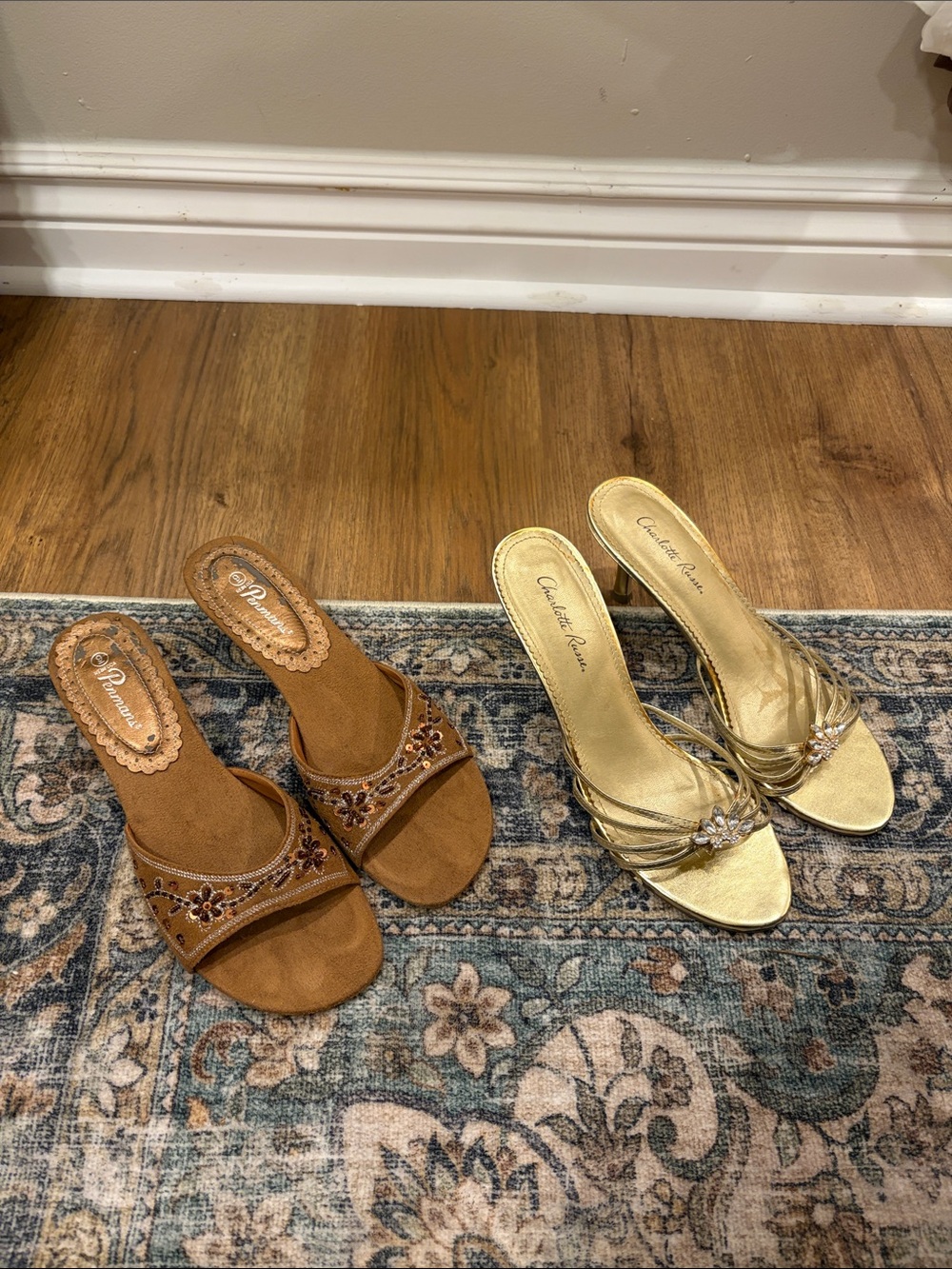 2 Pairs of Kitten Heels